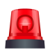 Emoji: police car light