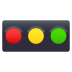 Emoji: horizontal traffic light