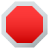 Emoji: stop sign