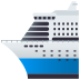 Emoji: passenger ship