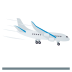 Emoji: airplane arrival