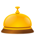 Emoji: bellhop bell
