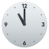 Emoji: eleven o’clock