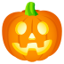 Emoji: jack-o-lantern