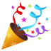 Emoji: party popper