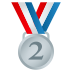 Emoji: 2nd place medal