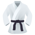 Emoji: martial arts uniform