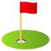 Emoji: flag in hole