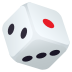 Emoji: game die