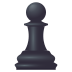 Emoji: chess pawn