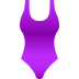 Emoji: one-piece swimsuit