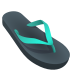 Emoji: thong sandal