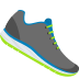 Emoji: running shoe