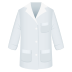 Emoji: lab coat
