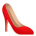 Emoji: high-heeled shoe