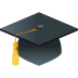 Emoji: graduation cap