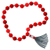 Emoji: prayer beads