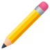 Emoji: pencil