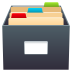 Emoji: card file box