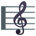 Emoji: musical score