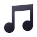 Emoji: musical note