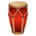 Emoji: long drum