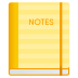 Emoji: notebook with decorative cover