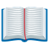 Emoji: open book