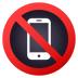 Emoji: no mobile phones
