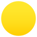 Emoji: yellow circle