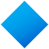 Emoji: large blue diamond
