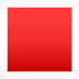 Emoji: red square