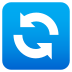 Emoji: counterclockwise arrows button