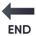 Emoji: END arrow