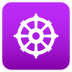 Emoji: wheel of dharma