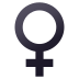 Emoji: female sign