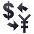 Emoji: currency exchange