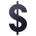 Emoji: heavy dollar sign
