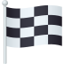 Emoji: chequered flag