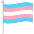 Emoji: transgender flag