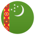 Emoji: flag: Turkmenistan