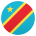 Emoji: flag: Congo - Kinshasa